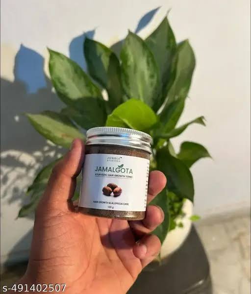 🌿 Jamalgota Ayurvedic Hair Growth Powder🌿